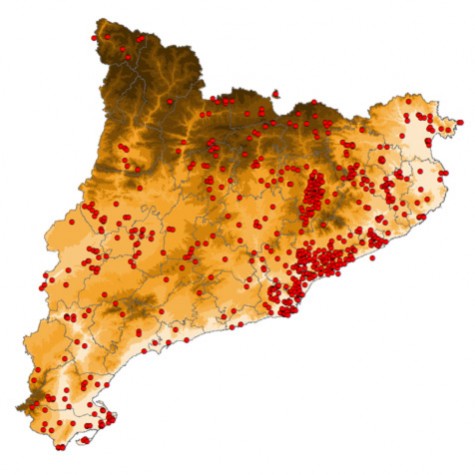 Estacions d'anellament de Catalunya