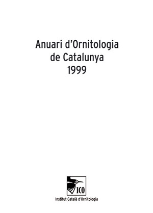 Anuari d'Ornitologia de Catalunya 1999
